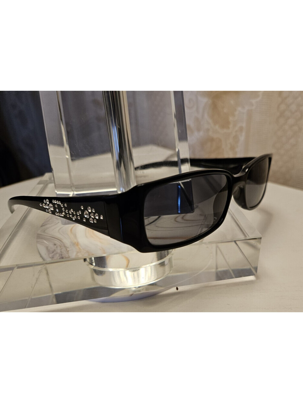 GENUINE Christian Dior DIORLIGHT/S T62 Crystal Accent Black Frame 52/15 mm